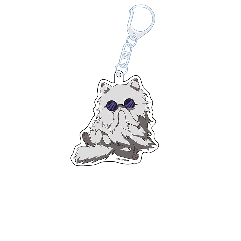 ニャイト・オブ・ザ・リビングキャット_ぺたん娘アクリルキーホルダー コウジ