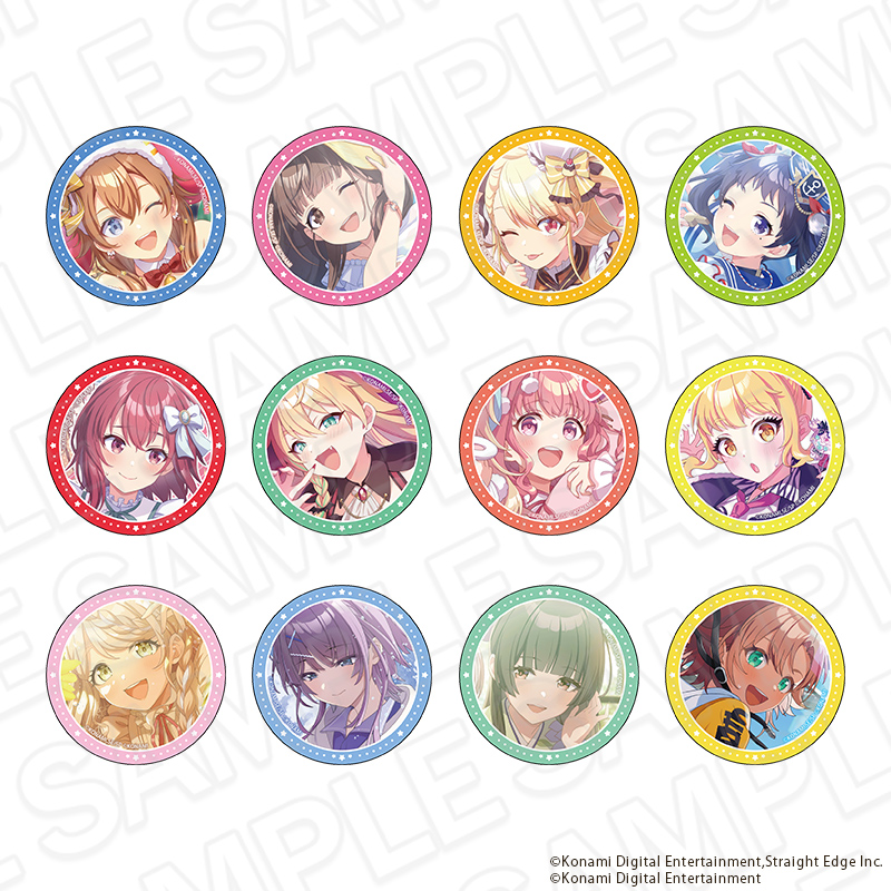 シャインポスト_カンバッジ(ランダム) A スチル ver.　【コンプリートOPP／12個入り】