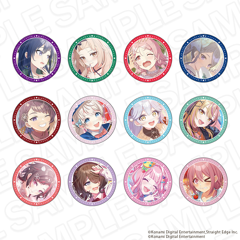 シャインポスト_カンバッジ(ランダム) B スチル ver.　【コンプリートOPP／12個入り】