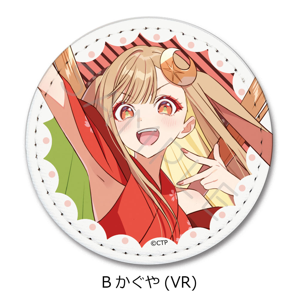 超かぐや姫!_レザーバッジ B かぐや(VR)