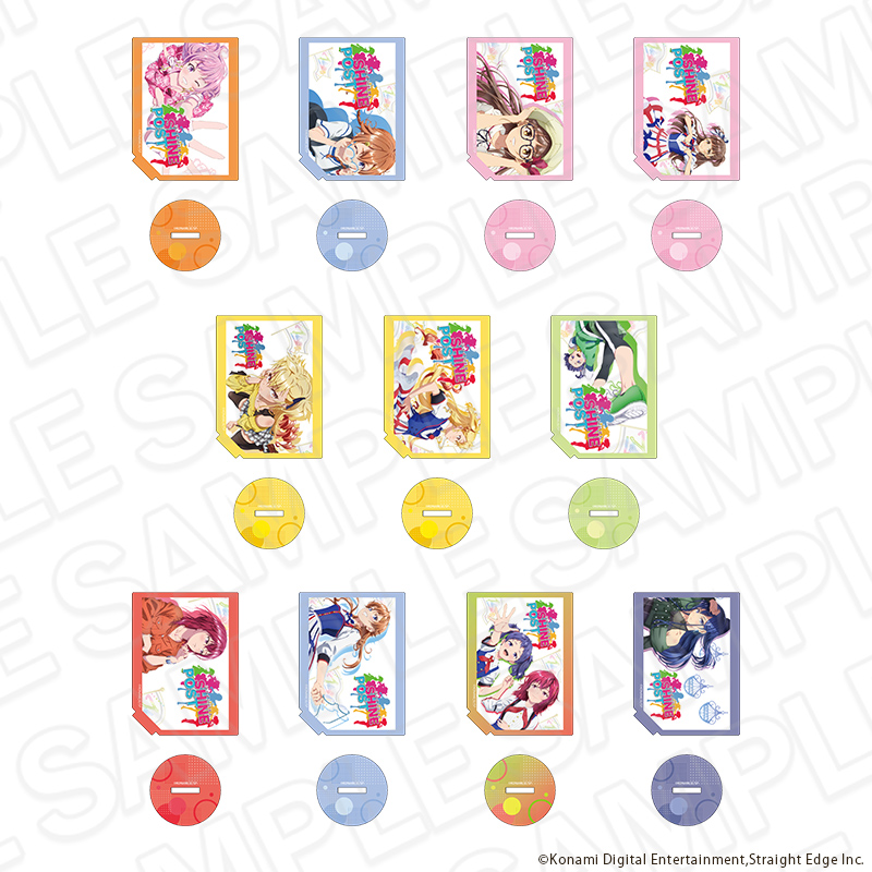 シャインポスト_カード型アクリルスタンド(ランダム) アイキャッチ ver.　【コンプリートOPP／11個入り】