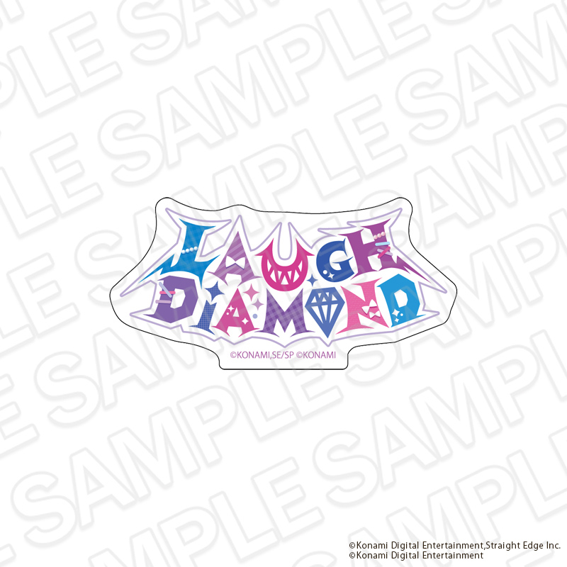 シャインポスト_アクリルバッジ LAUGH DiAMOND