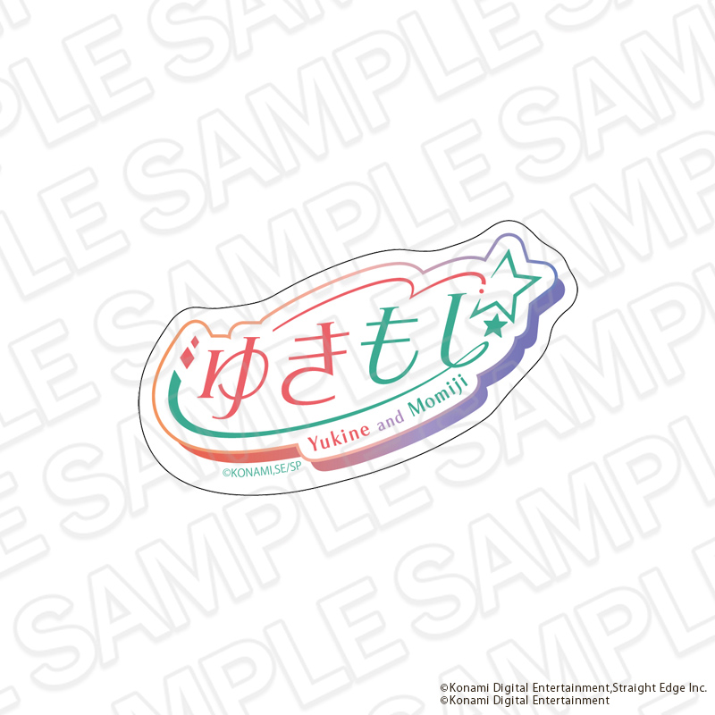 シャインポスト_アクリルバッジ ゆきもじ