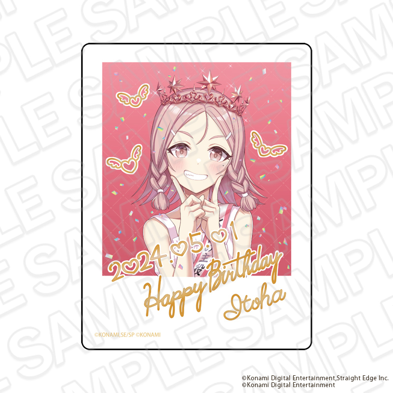 シャインポスト_アクリルブロック 唐林 絃葉 2024バースデー ver.