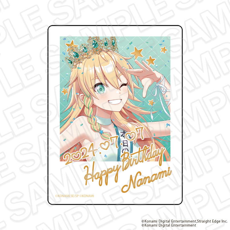 シャインポスト_アクリルブロック 兎塚 七海 2024バースデー ver.