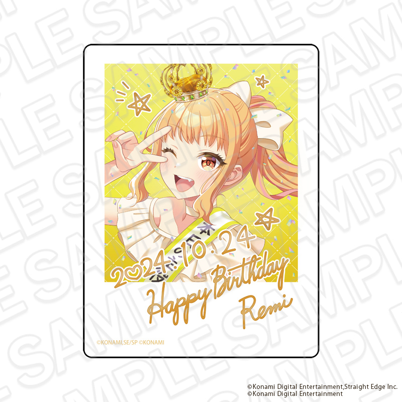 シャインポスト_アクリルブロック 梨子木 麗美 2024バースデー ver.