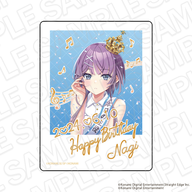 シャインポスト_アクリルブロック 東江 凪 2024バースデー ver.