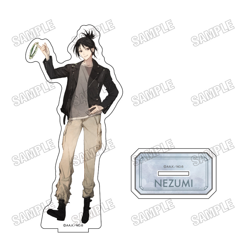 NO.6_描き下ろしBIGアクリルスタンド【花冠ver.】2ネズミ