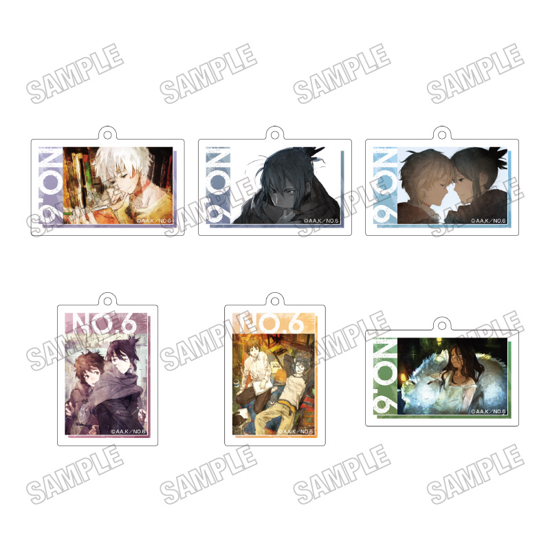 NO.6_アクリルキーホルダーコレクション　【コンプリートBOX／6個入り】