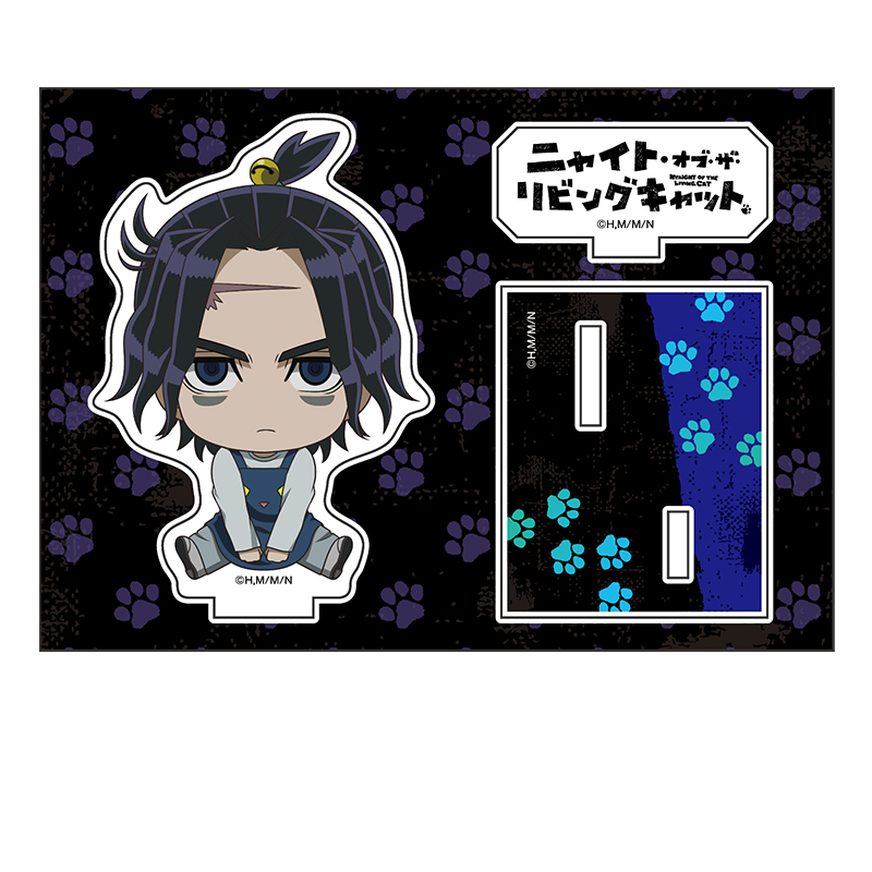 ニャイト・オブ・ザ・リビングキャット_ぺたん娘アクリルフィギュア クナギ