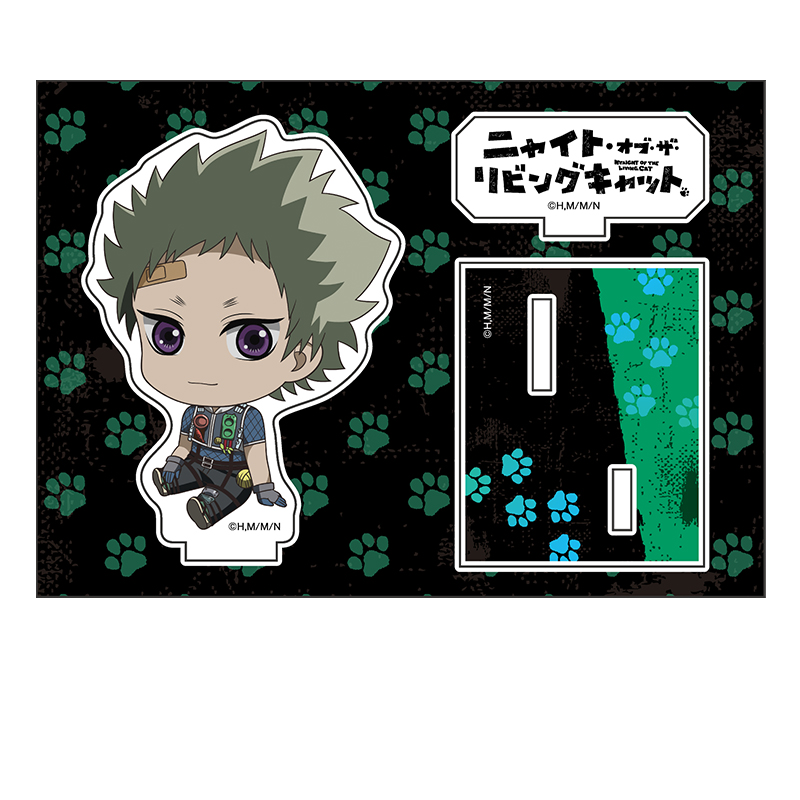 ニャイト・オブ・ザ・リビングキャット_ぺたん娘アクリルフィギュア アラタ