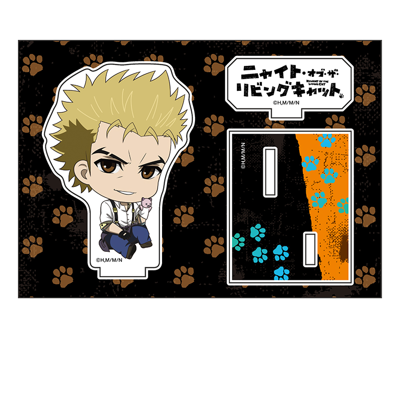 ニャイト・オブ・ザ・リビングキャット_ぺたん娘アクリルフィギュア レン