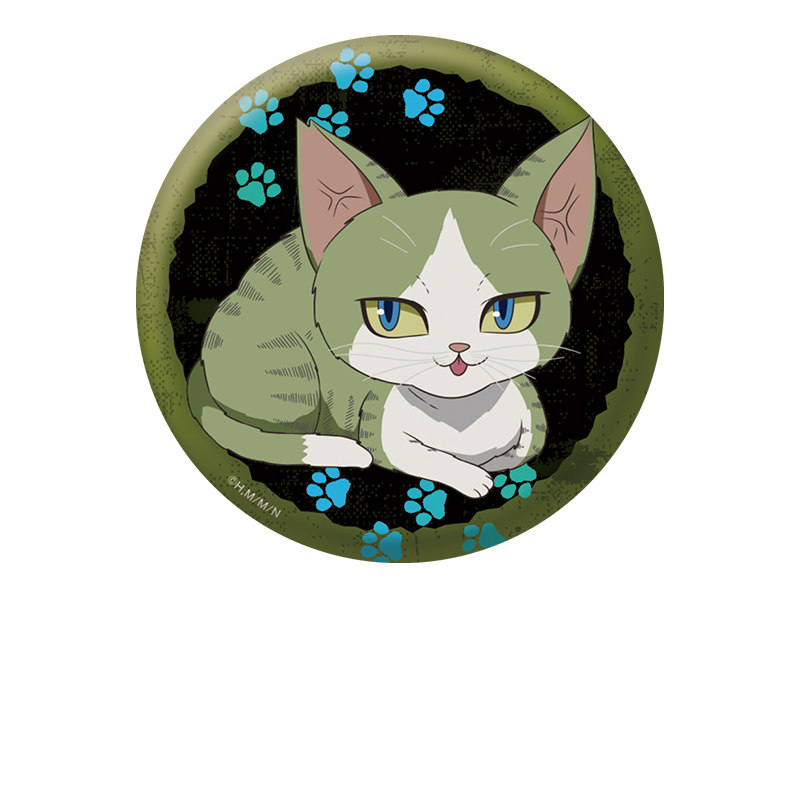 ニャイト・オブ・ザ・リビングキャット_ぺたん娘缶バッジ ジョーンズ