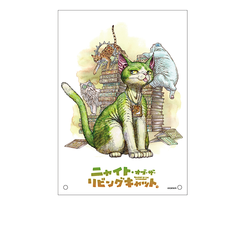 ニャイト・オブ・ザ・リビングキャット_アクリルパネル C