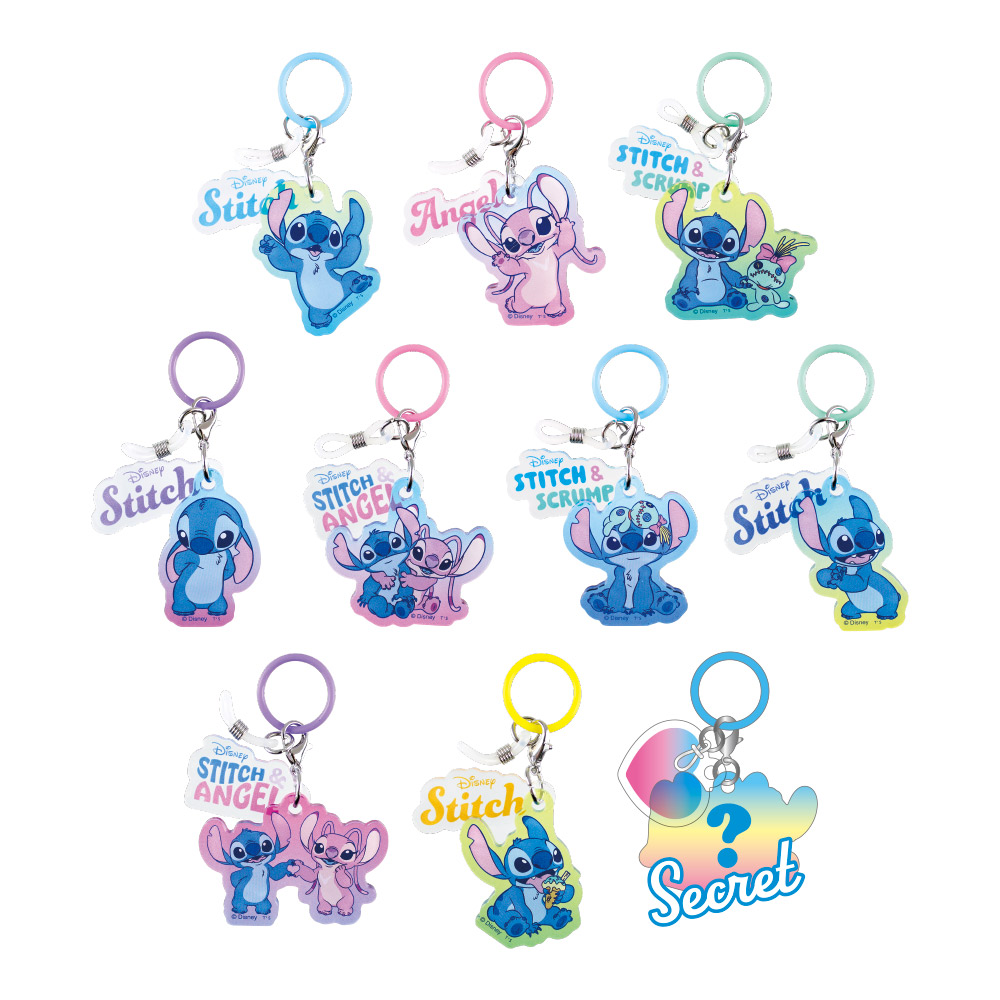 ディズニー_シークレットマーカーチャーム スティッチ【BOX／10個入り】