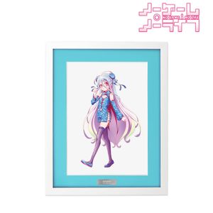 ノーゲーム・ノーライフ_描き下ろし 白 チャイナドレスver. A4キャラファイングラフ