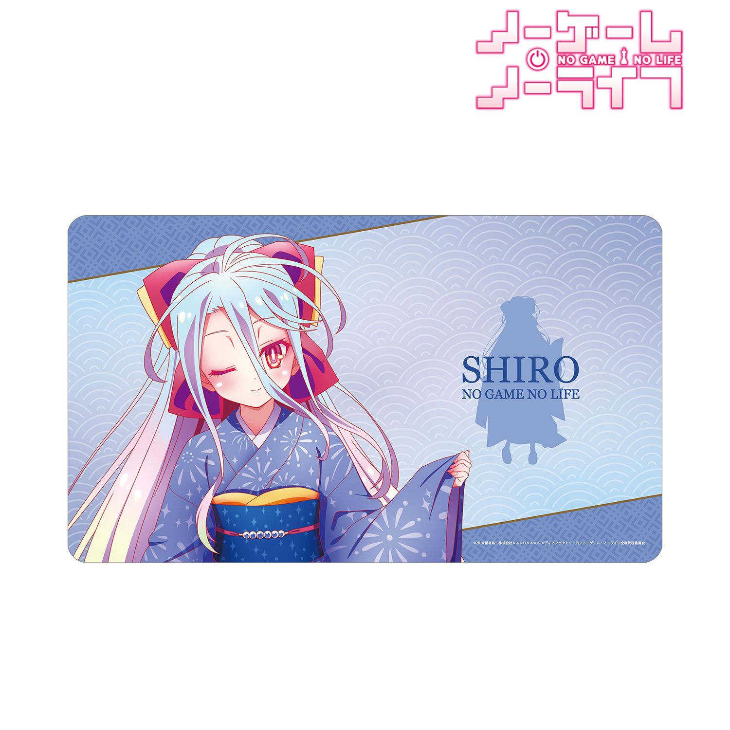 ノーゲーム・ノーライフ_描き下ろし 白 和装ver. マルチデスクマット