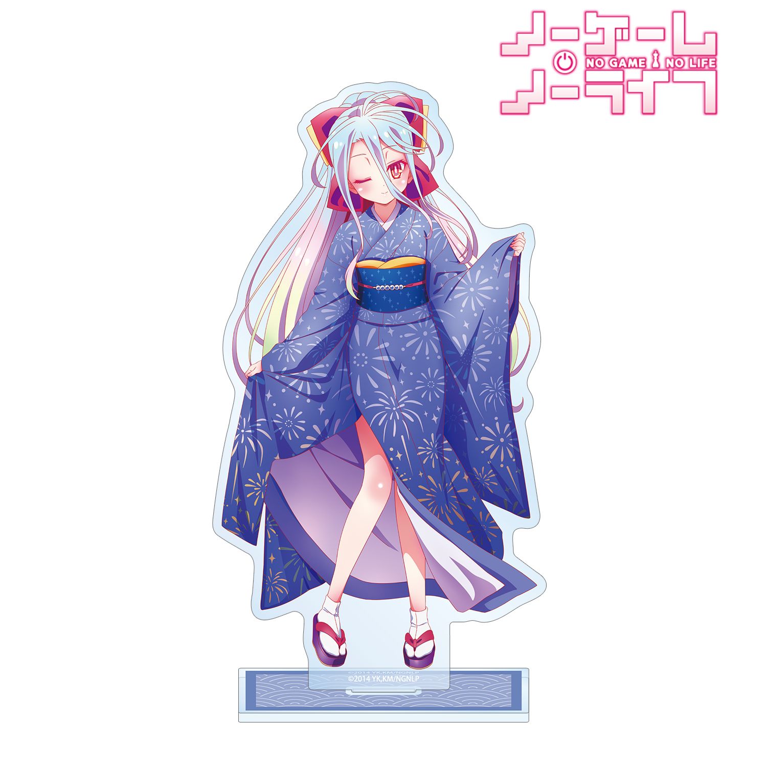ノーゲーム・ノーライフ_描き下ろし 白 和装ver. BIGアクリルスタンド