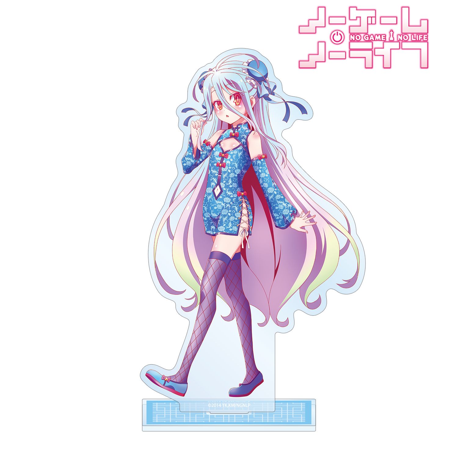 ノーゲーム・ノーライフ_描き下ろし 白 チャイナドレスver. BIGアクリルスタンド
