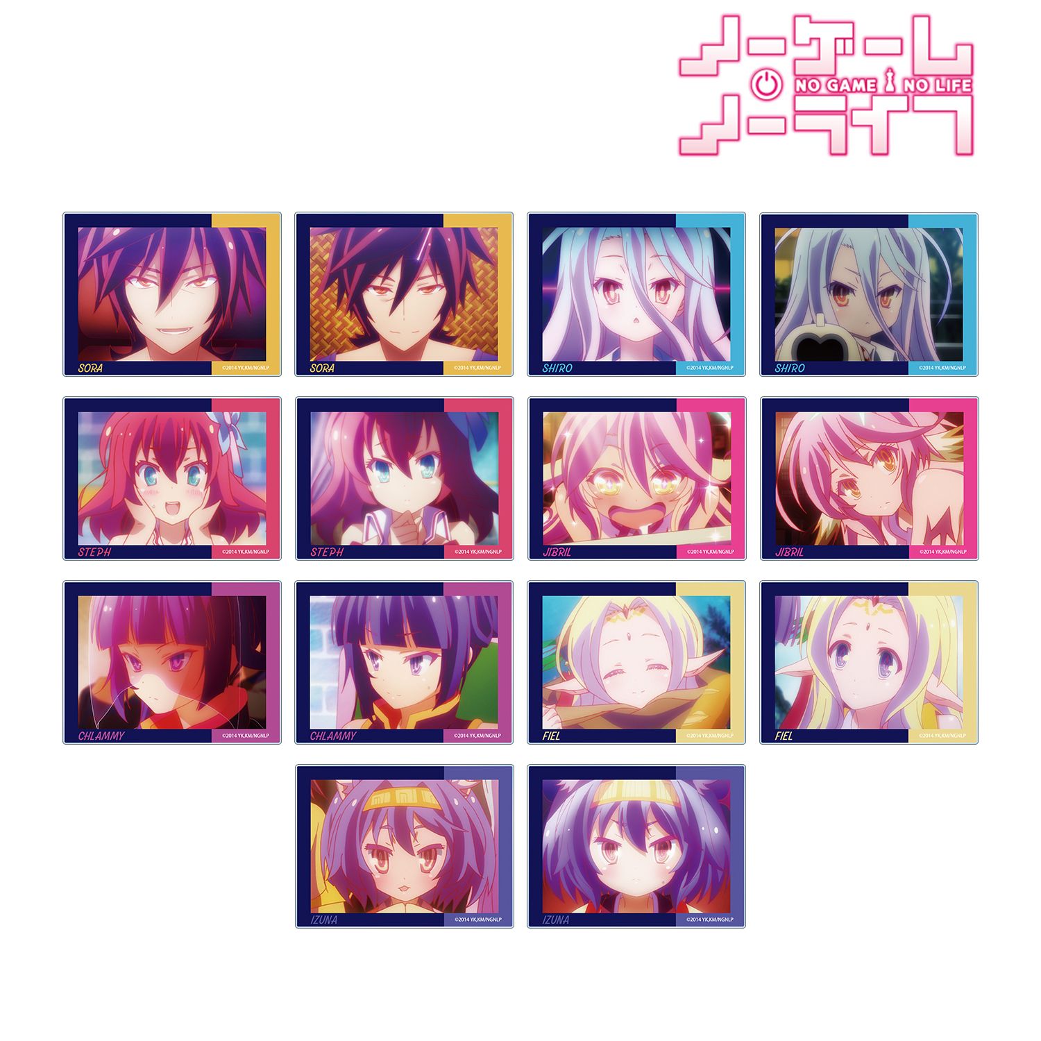 ノーゲーム・ノーライフ_トレーディング場面写アクリルカード vol.2(単位/コンプリートBOX)【コンプリートBOX/14パック入り】