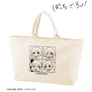 ぼっち・ざ・ろっく！_むーらんさんイラスト 集合 制服ver. BIGジップトートバッグ