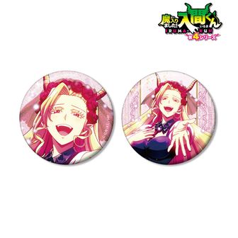 魔入りました！入間くん_イクス・エリザベッタ グリッター缶バッジ2個