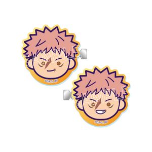 呪術廻戦_死滅回游 まるかお 前髪クリップ 虎杖悠仁