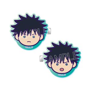 呪術廻戦_死滅回游 まるかお 前髪クリップ 伏黒恵