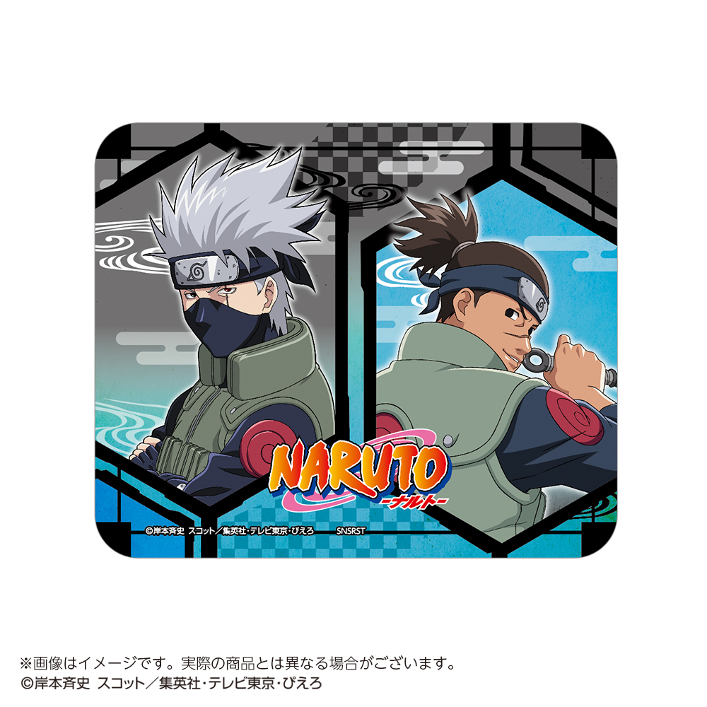 NARUTO-ナルト-_マウスパッド　はたけカカシ＆うみのイルカ