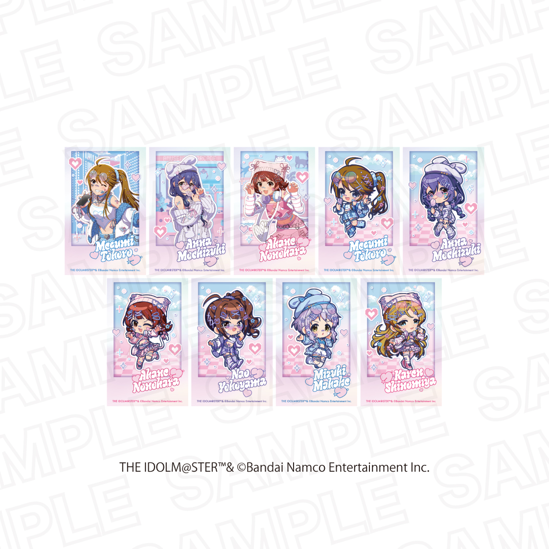 アイドルマスター シンデレラガールズ×アイドルマスター ミリオンライブ!_トレーディングインスタントフォト風カード ミリオンライブ!【BOX/9個入り】