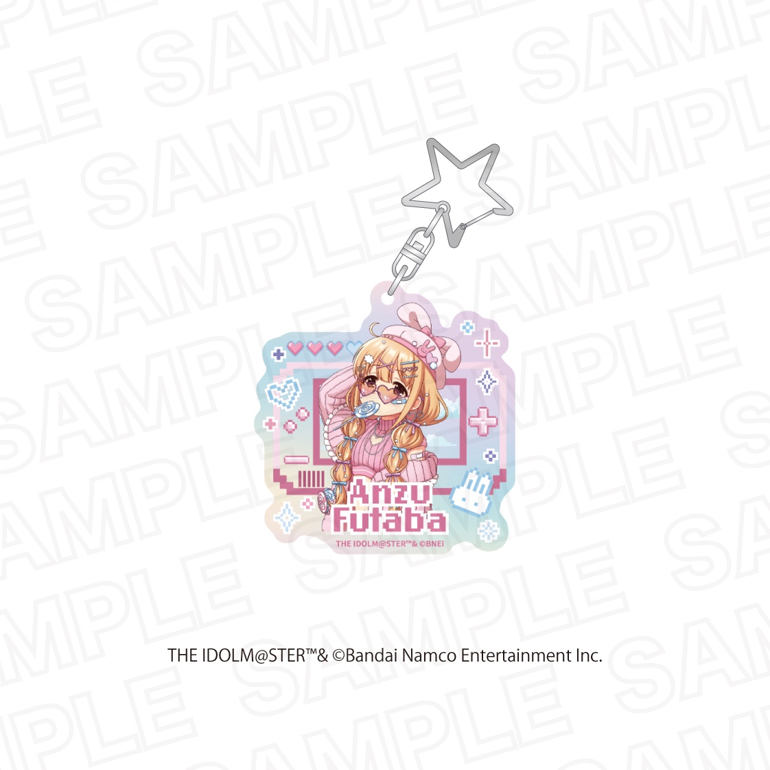アイドルマスター シンデレラガールズ×アイドルマスター ミリオンライブ!_オーロラアクリルキーホルダー 双葉杏