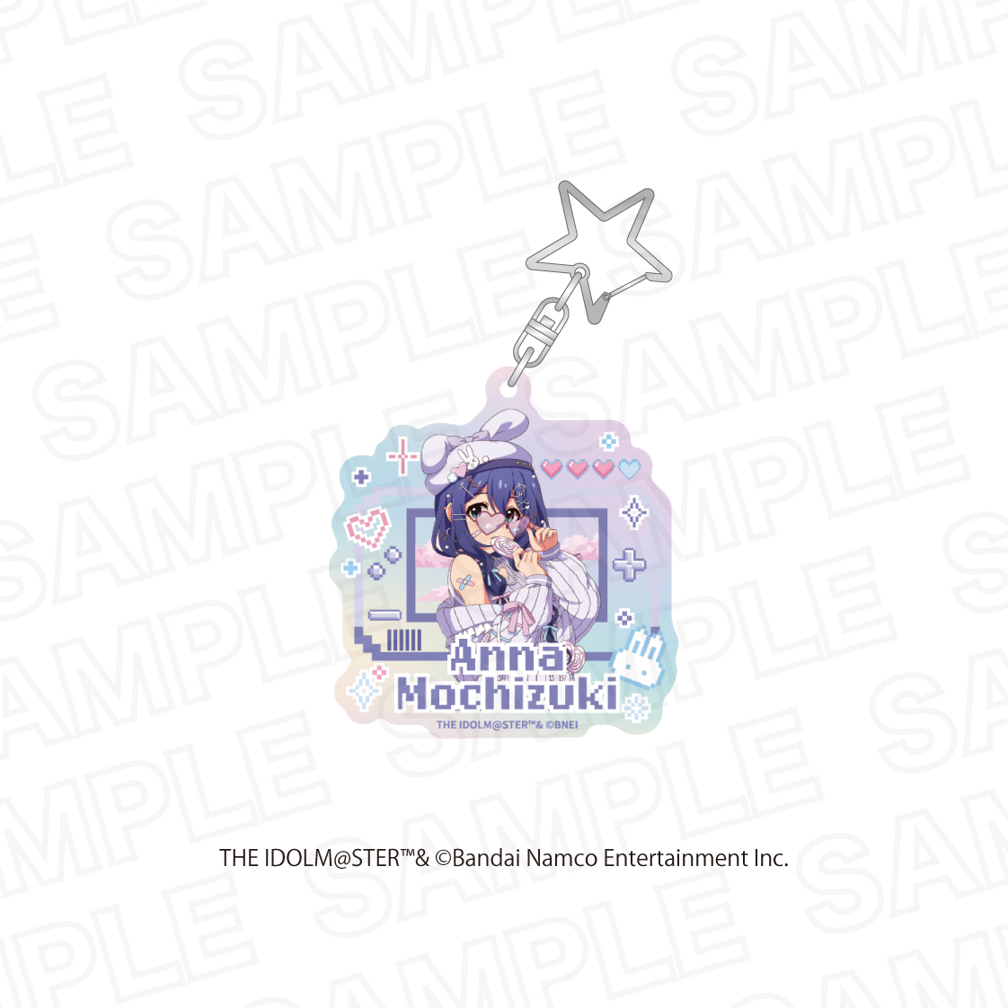 アイドルマスター シンデレラガールズ×アイドルマスター ミリオンライブ!_オーロラアクリルキーホルダー 望月杏奈