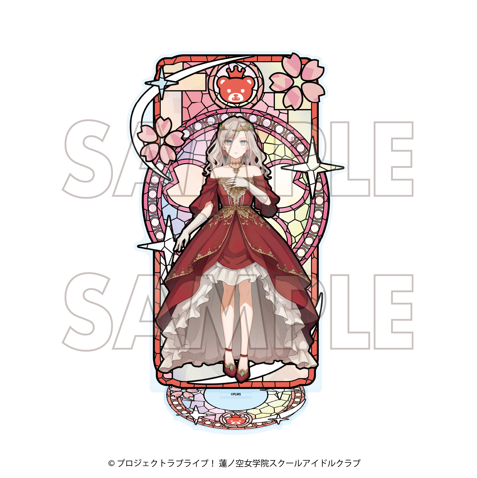 ラブライブ！蓮ノ空女学院スクールアイドルクラブ×石川県コラボ 第四弾_ステンドグラスアクリルスタンド セラス・柳田・リリエンフェルト