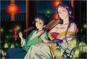 薬屋のひとりごと_ポストカードセット／ホタルブクロ、夏野菜、柿