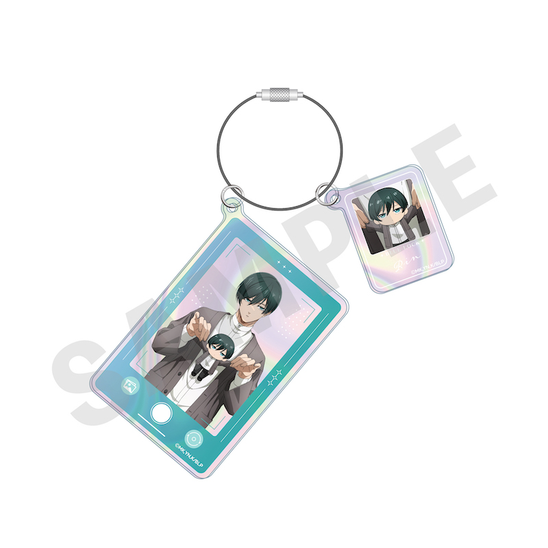 ブルーロック_だっこシリーズ オーロラアクリルキーホルダー（糸師 凛）