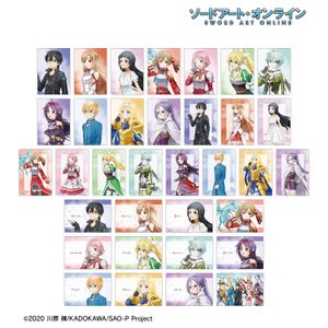 ソードアート・オンライン_描き下ろし 歩みver. トレーディングブロマイド(単位/コンプリートBOX)【コンプリートBOX／34パック入り】