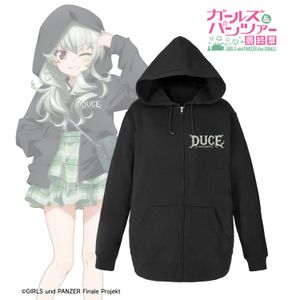 ガールズ＆パンツァー 最終章_(サイズ/XXL)_描き下ろし デート私服ver. アンチョビ ジップパーカーユニセックス
