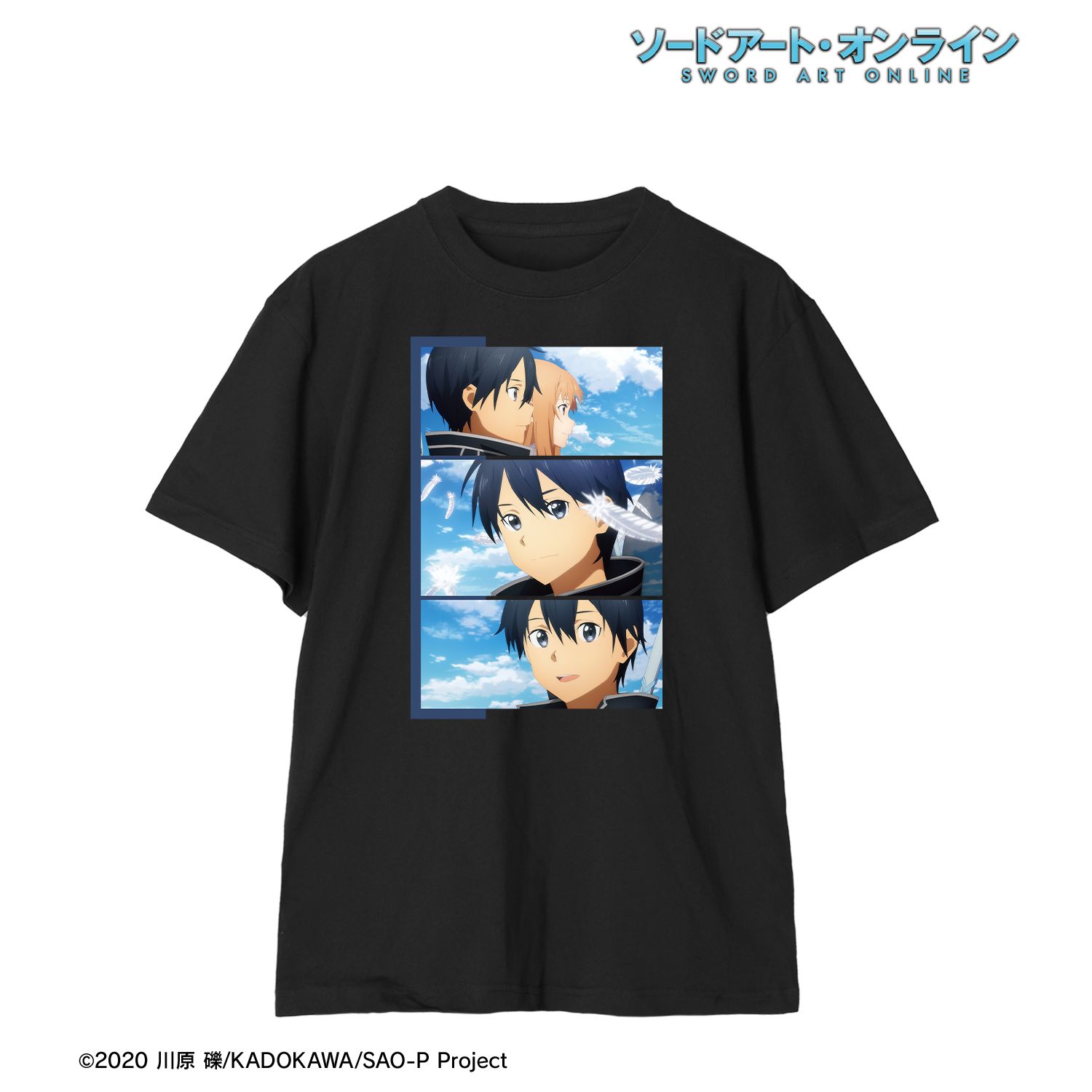 ソードアート・オンライン_サイズ/XL_キリト 場面写Teeユニセックス