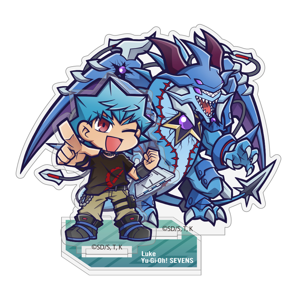 遊☆戯☆王SEVENS_ルーク&超撃竜ドラギアスターF アクリルスタンド