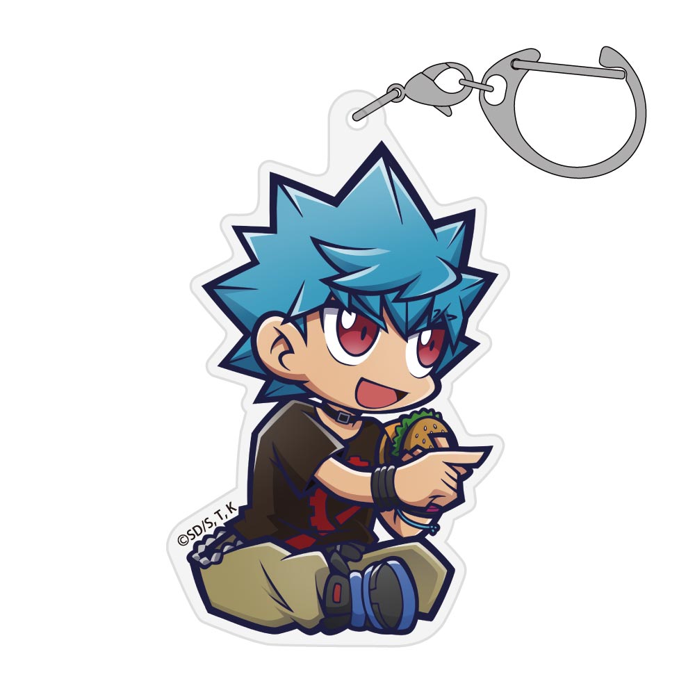 遊☆戯☆王SEVENS_ルーク アクリルマルチキーホルダー ランチVer.
