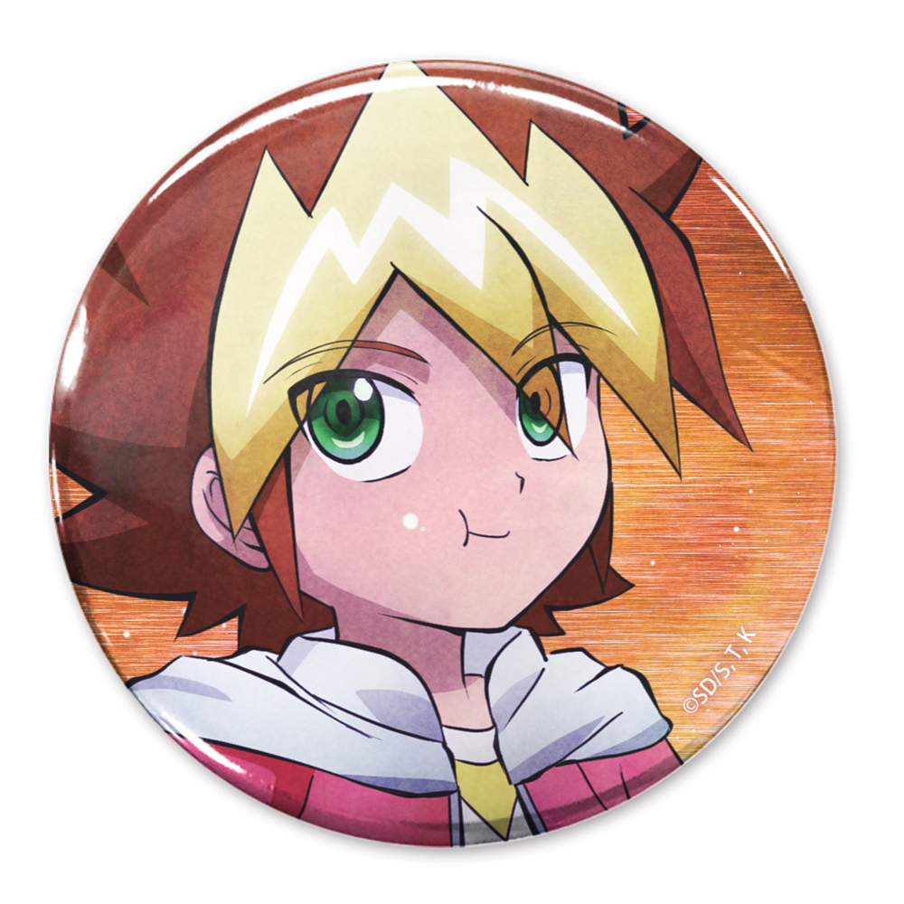 遊☆戯☆王SEVENS_描き下ろし 王道遊我 65mm缶バッジ オフモードの決闘者Ver.