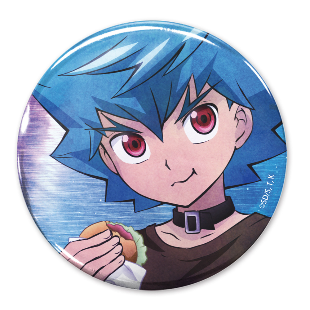遊☆戯☆王SEVENS_描き下ろし ルーク 65mm缶バッジ オフモードの決闘者Ver.