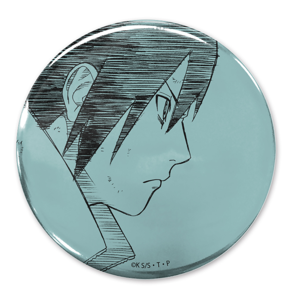 NARUTO-ナルト- 疾風伝_うちはサスケ 65mm缶バッジ クライマックスVer.