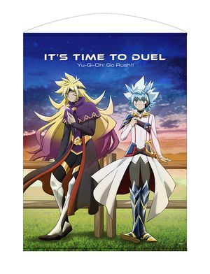 遊☆戯☆王ゴーラッシュ!!_描き下ろし ユウディアス&ズウィージョウ 100cmタペストリー オフモードの決闘者Ver.