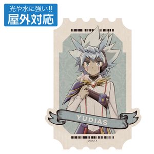 遊☆戯☆王ゴーラッシュ!!_描き下ろし ユウディアス 屋外対応ステッカー オフモードの決闘者Ver.