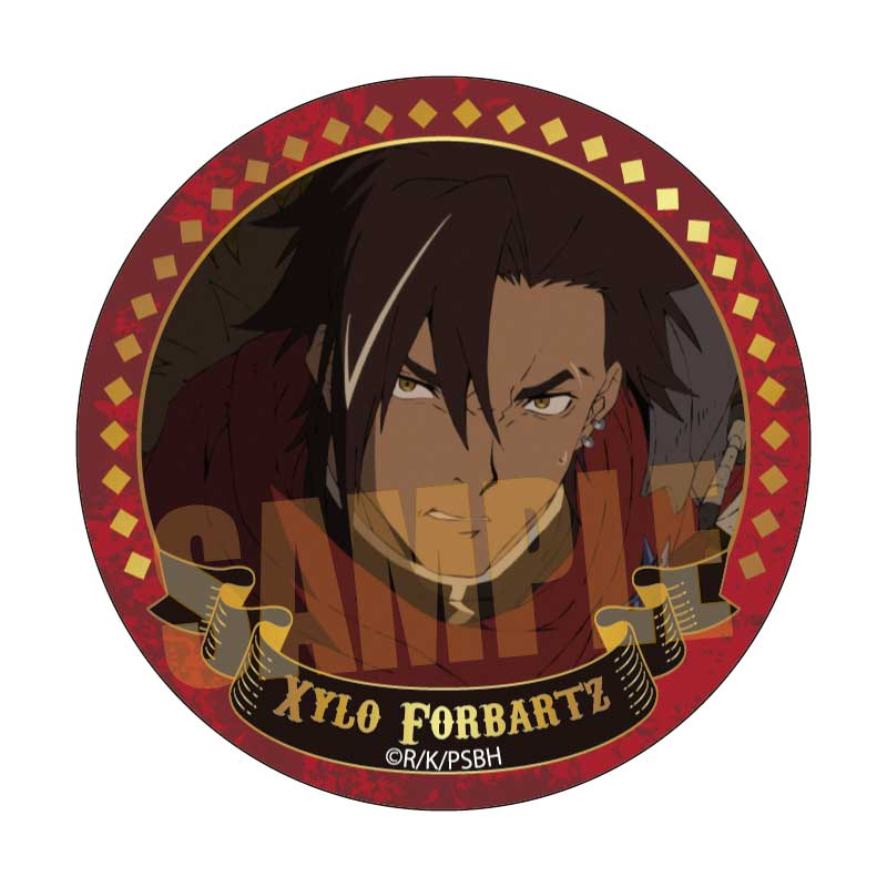 勇者刑に処す 懲罰勇者9004隊刑務記録_メモリーズ缶バッジ ザイロ・フォルバーツ