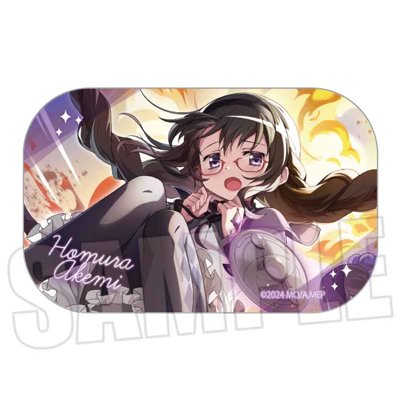 魔法少女まどか☆マギカ Magia Exedra_スクエア缶バッジ 暁美 ほむら