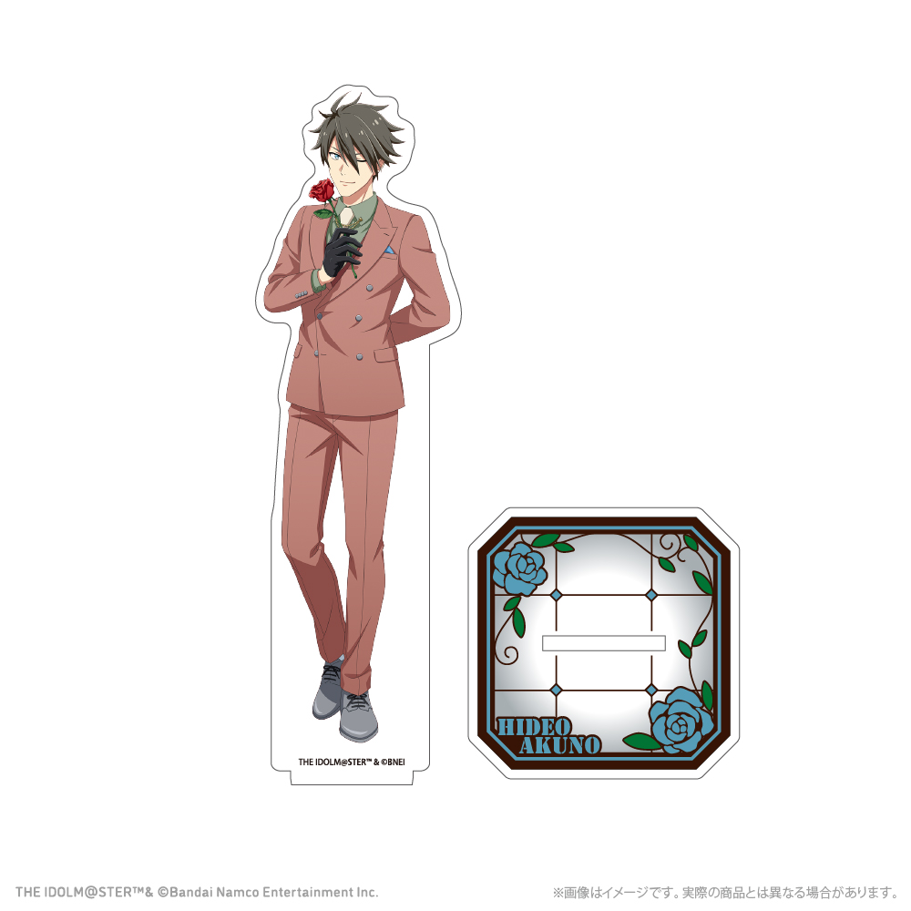 アイドルマスター SideM_描き下ろしアクリルスタンド 握野英雄 レトローズパーティver.