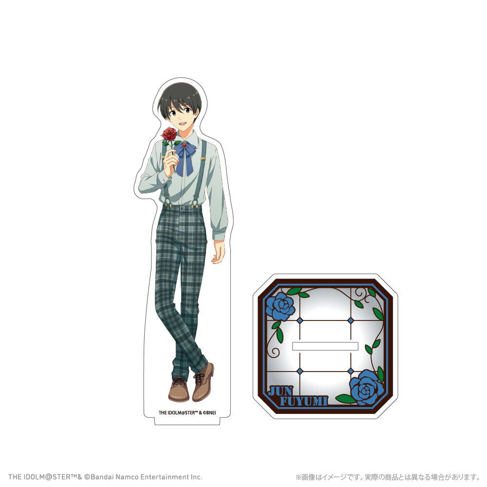 アイドルマスター SideM_描き下ろしアクリルスタンド 冬美旬 レトローズパーティver.