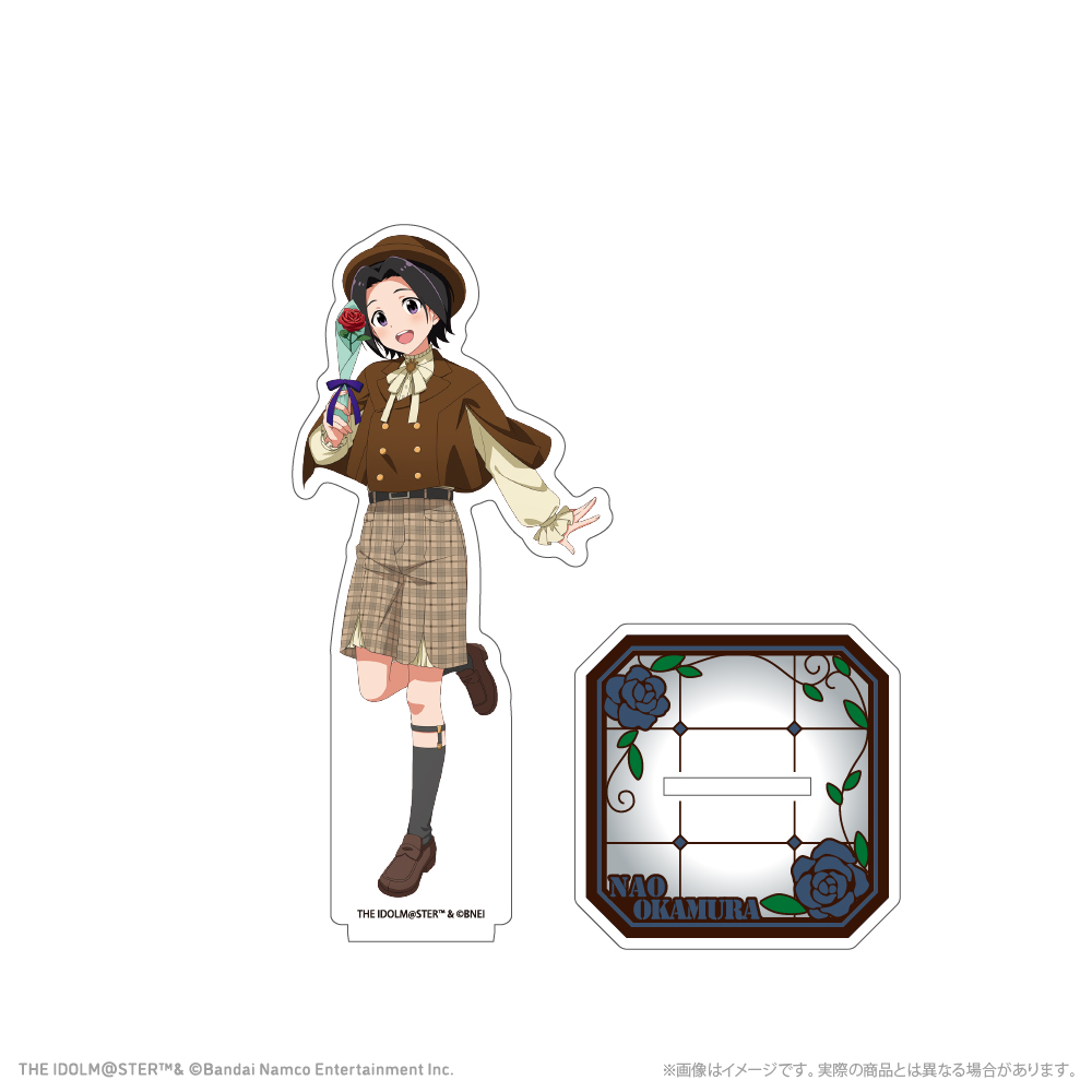 アイドルマスター SideM_描き下ろしアクリルスタンド 岡村直央 レトローズパーティver.